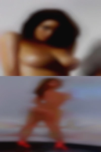 Devil sexy adult woman topless.